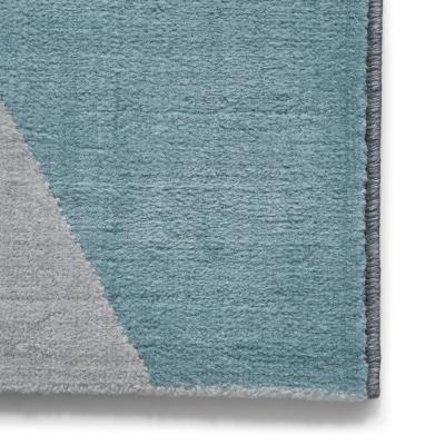 Victoria Rug Grey/Blue/Yellow